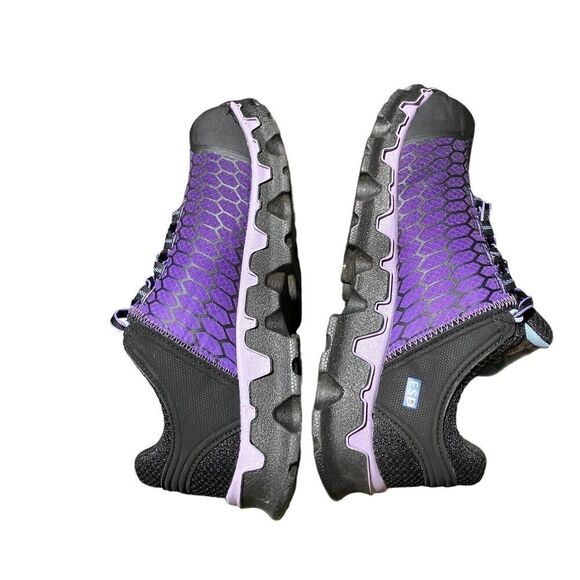 Timberland PRO Women's 8.5 Purple Powertrain Sport Alloy Toe Work Sneaker ESD - Picture 6 of 10